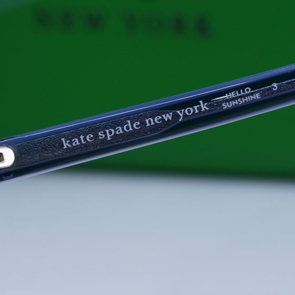 Kate Spade BRIA/G/S 0WTA 9O Round Sunglasses - Blue/Grey main image 5